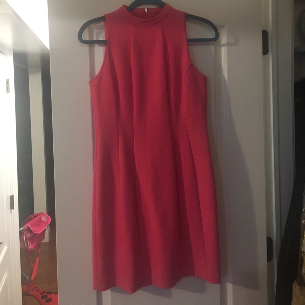 Gorgeous hot pink shoshana dress